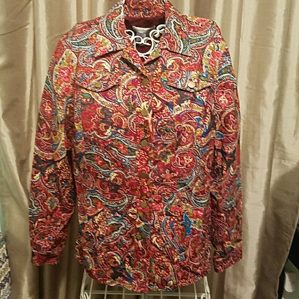 Plus size womens Coldwater Creek jacket